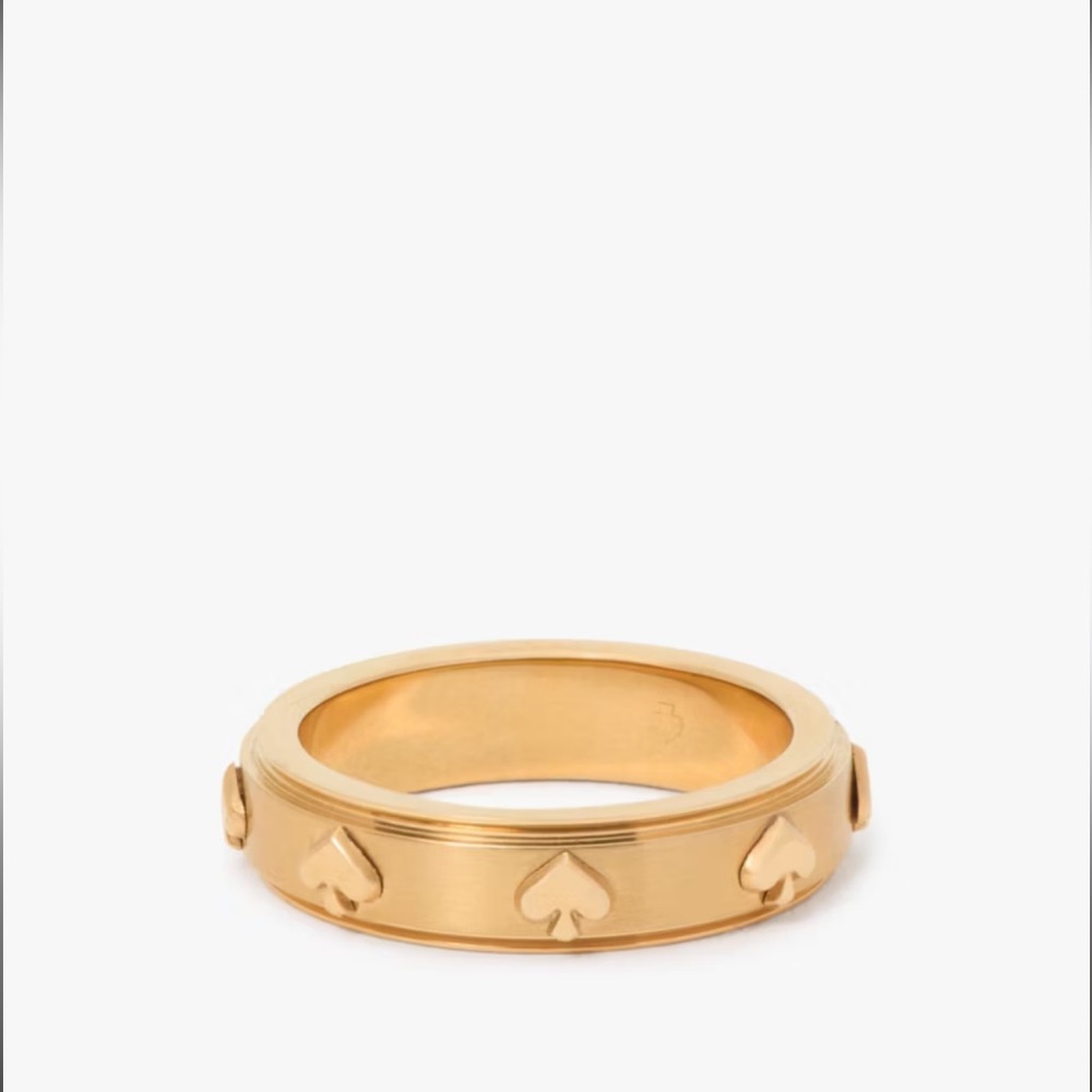 NWT Spot The Spade Metal Ring (Size 7)
